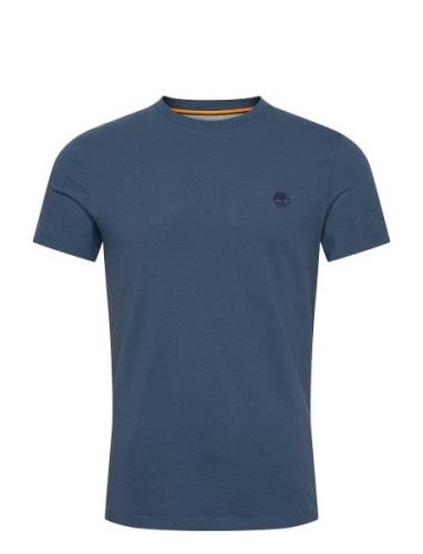 Short Sleeve Tee Designers T-shirts Short-sleeved Blue Timberland