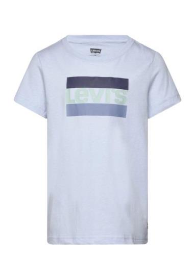 Levi's® Sportswear Logo Tee Tops T-shirts Short-sleeved Blue Levi's