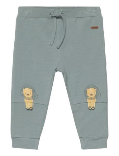 Pants Sweat Bottoms Sweatpants Blue Minymo