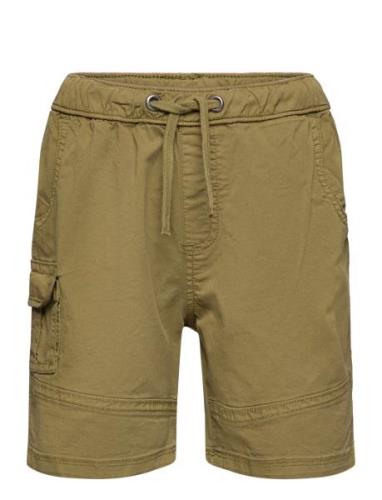 Shorts Twill Bottoms Shorts Green Minymo