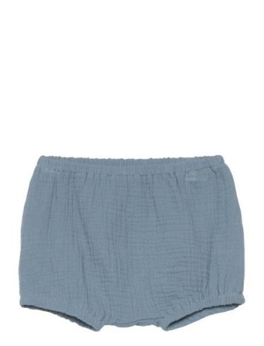 Bloomers Muslin Bottoms Shorts Blue Huttelihut