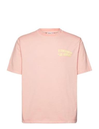 Nb Sthlm La T Shirt Salmon Designers T-shirts Short-sleeved Pink Nikbe...