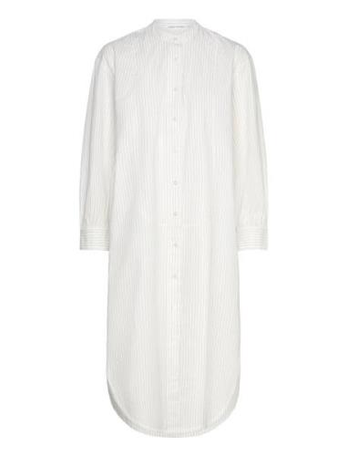 Sheer Shirting Kaftan - Gili Designers Knee-length & Midi White Rabens...