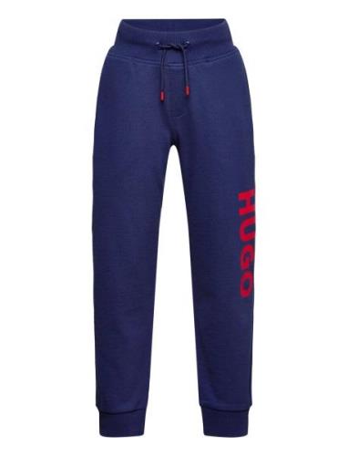 Jogging Bottoms Bottoms Sweatpants Blue Hugo Kids