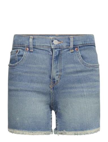 Levi's Mini Mom Shorts Bottoms Shorts Blue Levi's