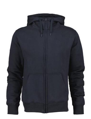 Ven Usx Full Zip Tops Sweat-shirts & Hoodies Hoodies Navy Didriksons