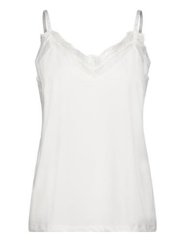 Fqbicco-Top Tops T-shirts & Tops Sleeveless White FREE/QUENT