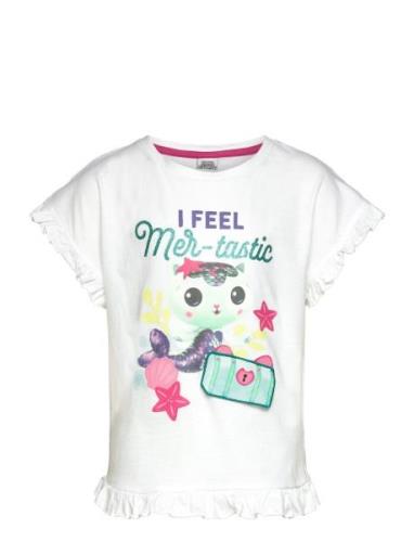 Tshirt Tops T-shirts Short-sleeved White Gabby's Dollhouse