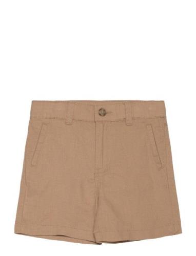 Bermuda Bottoms Shorts Beige United Colors Of Benetton