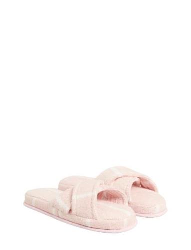 Stripe Cross Slippers Slippers Tøfler Pink GANT