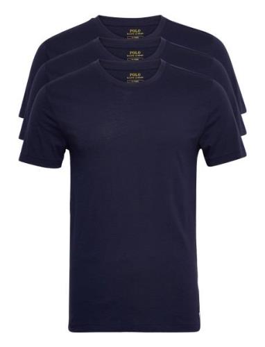 Bci Cotton-3Pk-Ucr Tops T-shirts Short-sleeved Navy Polo Ralph Lauren ...