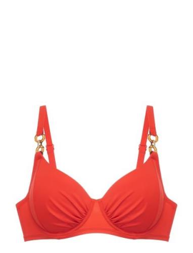 Oda Bikini Top Swimwear Bikinis Bikini Tops Wired Bikinitops Orange Do...