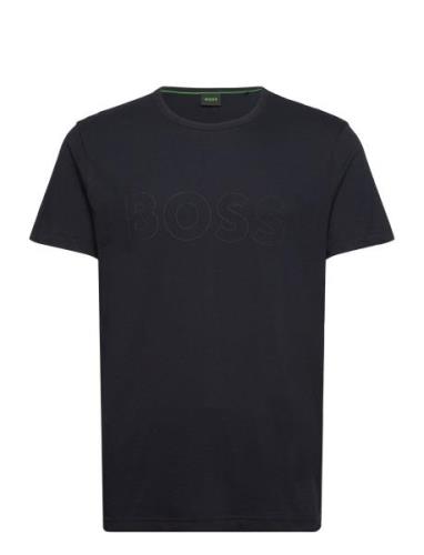 Teebo_N Sport T-shirts Short-sleeved Navy BOSS