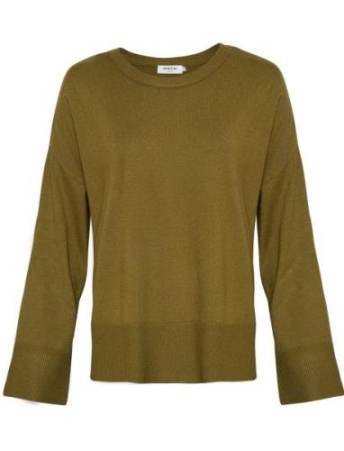 Mschdalinda Rachelle Pullover Tops Knitwear Jumpers Khaki Green MSCH C...