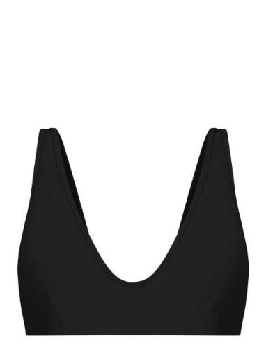 Ayan Bikini Top Swimwear Bikinis Bikini Tops Bandeau Bikinitops Black ...