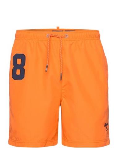 Vintage Polo Swimshort Badeshorts Orange Superdry