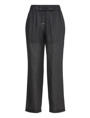 C_Timpa Bottoms Trousers Wide Leg Black BOSS