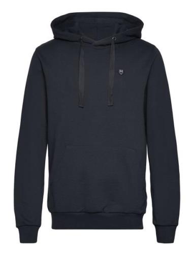 Hood Basic Badge Sweat - Gots/Vegan Tops Sweat-shirts & Hoodies Hoodie...