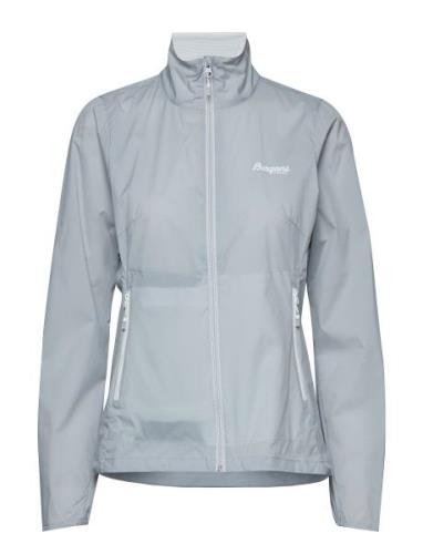 Fløyen W Jkt Alu/White Xs Sport Sport Jackets Blue Bergans