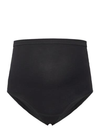 Maternity Briefs Lingerie Panties High Waisted Panties Black Boob