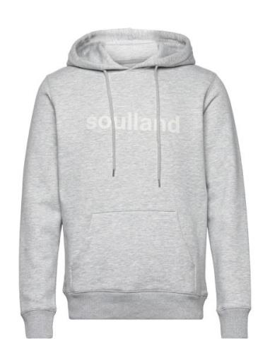 Googie Hoodie Tops Sweat-shirts & Hoodies Hoodies Grey Soulland