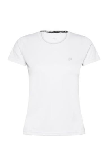 Ramatuelle Running Tee Tops T-shirts & Tops Short-sleeved White FILA