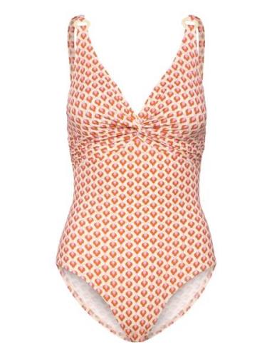 Lucca Swimsuit Badedrakt Badetøy Pink Missya