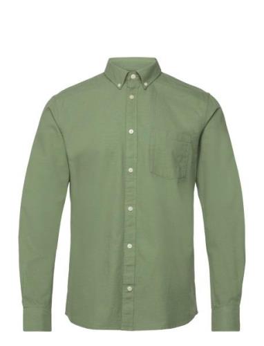 Onsneil Ls Oxford Shirt Noos Tops Shirts Casual Green ONLY & SONS