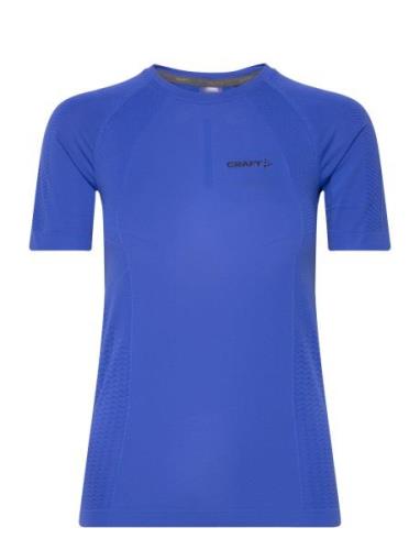 Adv Cool Intensity Ss W Sport T-shirts & Tops Short-sleeved Blue Craft