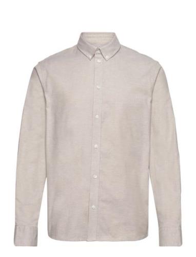 Sdval Sh Tops Shirts Casual Cream Solid