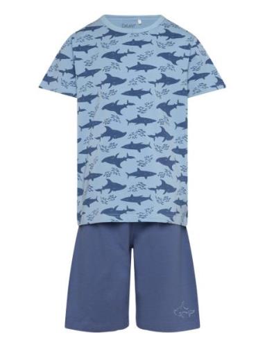 Pyjama Set Ss Pyjamas Sett Blue CeLaVi