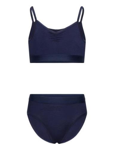 Jinny Set Undertøysett Navy Molo