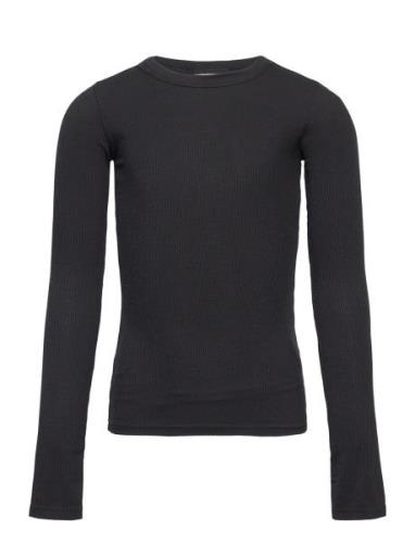 T-Shirt Long-Sleeve Tops T-shirts Long-sleeved T-shirts Black Sofie Sc...