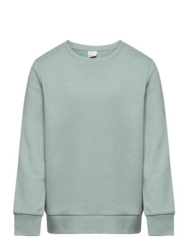 Sweatshirt Basic Tops Sweat-shirts & Hoodies Sweat-shirts Green Lindex