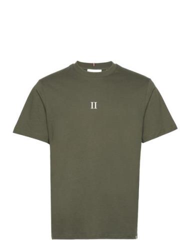 Mini Encore T-Shirt Tops T-shirts Short-sleeved Khaki Green Les Deux