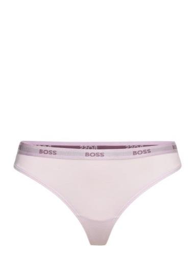 Thong Ci Stringtruse Undertøy Pink BOSS