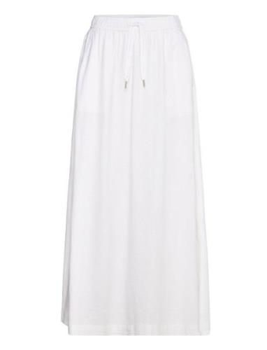 Ellieiw Skirt Langt Skjørt White InWear