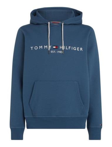 Tommy Logo Hoody Tops Sweat-shirts & Hoodies Hoodies Blue Tommy Hilfig...