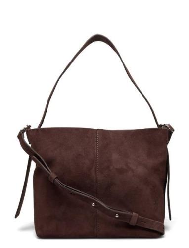 Suede Fraya Small Bag Bags Small Shoulder Bags-crossbody Bags Brown Be...