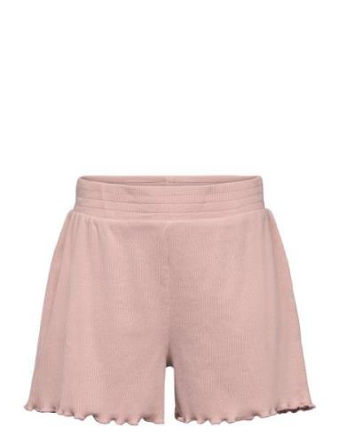 Cotton Drawstring Waist Shorts Bottoms Shorts Pink Mango