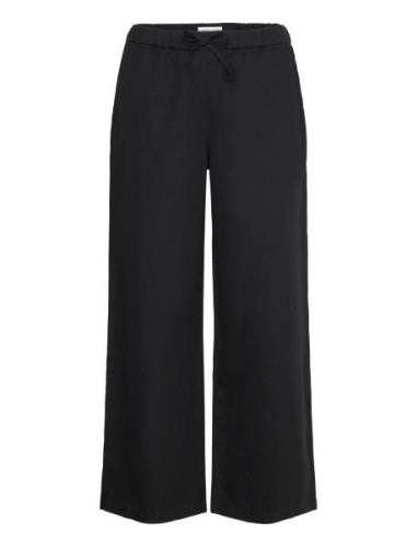 Lauth Nb Bottoms Trousers Wide Leg Navy Maison Labiche Paris