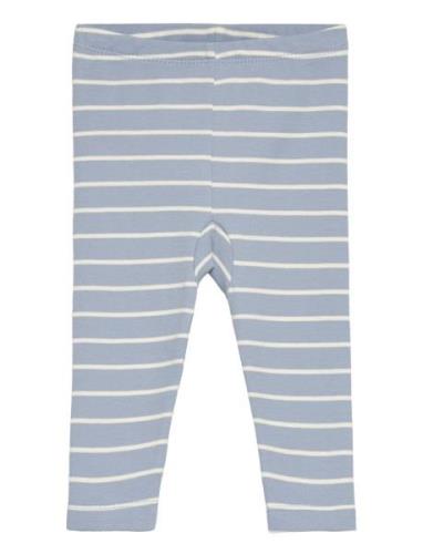 Leggings - Y/D Stripe Bottoms Leggings Blue Fixoni