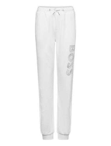 Jogging Bottoms Bottoms Sweatpants White BOSS