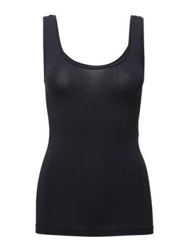 Sina Tops T-shirts & Tops Sleeveless Black MbyM