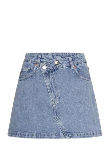 Boston Blue Denim Skirt Kort Skjørt Blue ALOHAS