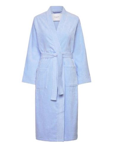 Organic Robe Morgenkåpe Blue Rosemunde