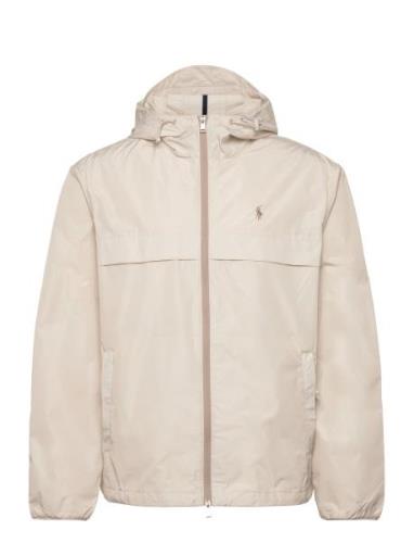 Full-Zip Hooded Jacket Tynn Jakke Beige Polo Ralph Lauren