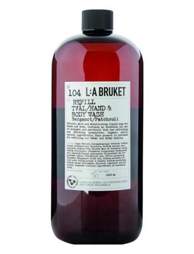 104 Refill Hand & Body Wash Bergamot/Patchouli Dusjkrem Nude L:a Bruke...