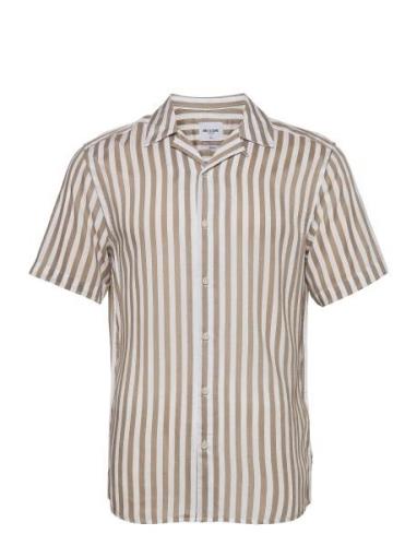 Onswayne Life Ss Viscose Shirt Noos Tops Shirts Short-sleeved Beige ON...