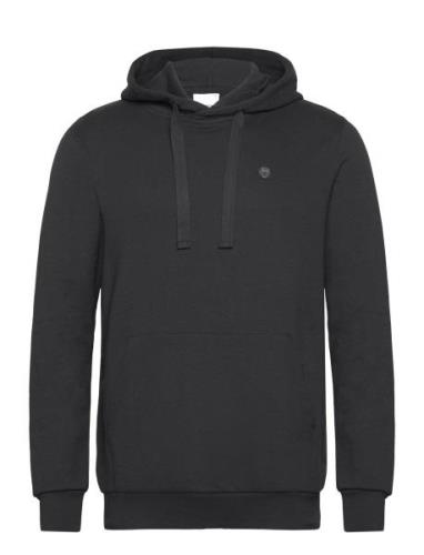 Hood Basic Badge Sweat - Gots/Vegan Tops Sweat-shirts & Hoodies Hoodie...